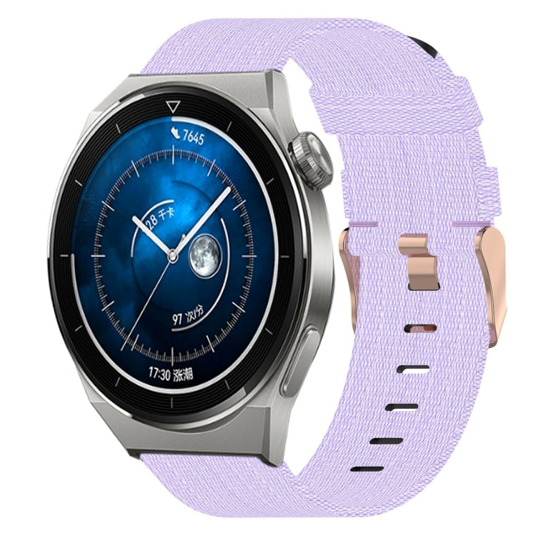 For Huawei Watch GT3 Pro 43mm 20mm Nylon Woven Watch Band