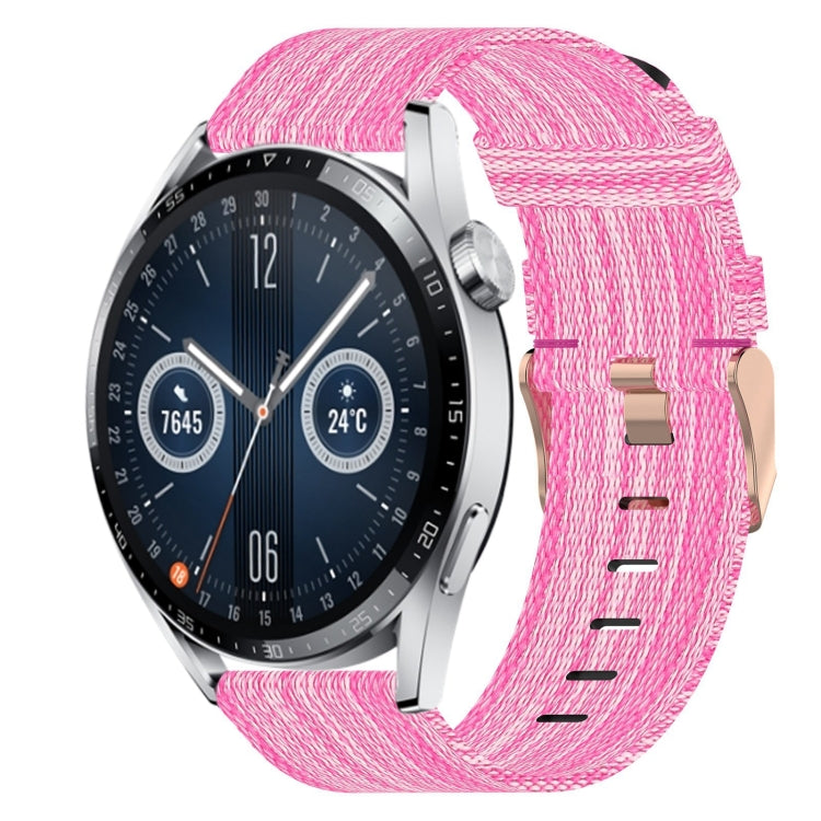 For Huawei Watch GT3 42mm 20mm Nylon Woven Watch Band