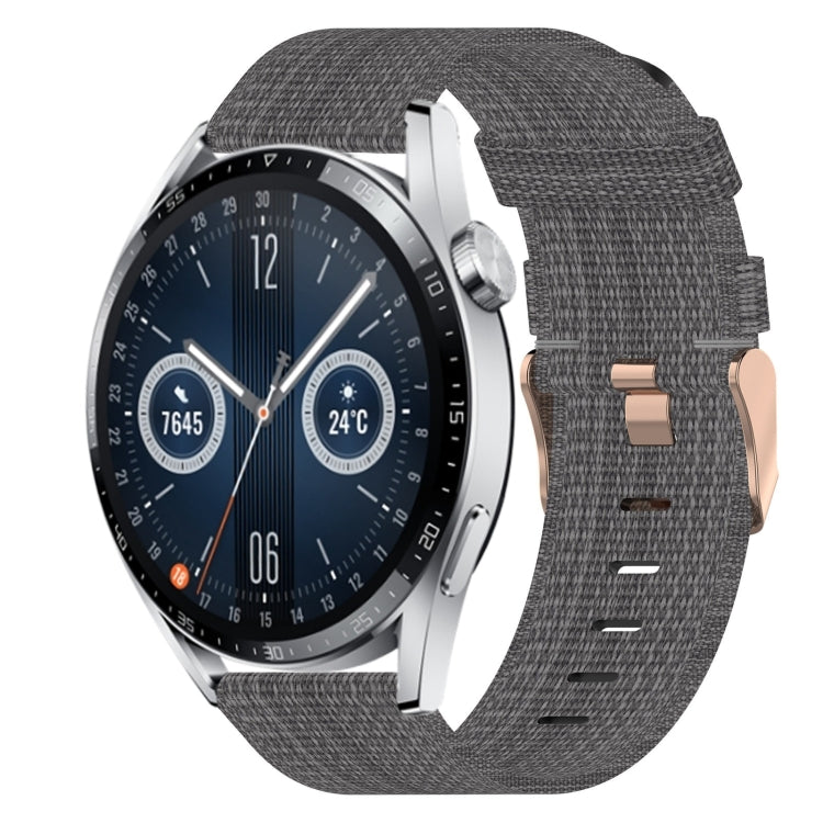For Huawei Watch GT3 42mm 20mm Nylon Woven Watch Band