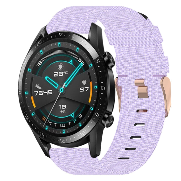 For Huawei Watch GT2 42mm 20mm Nylon Woven Watch Band