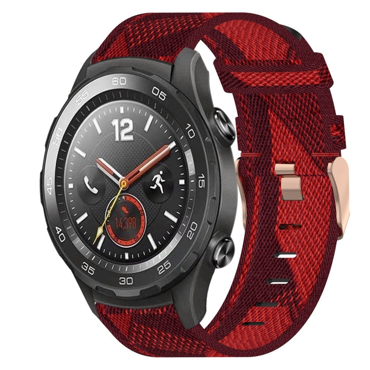 For Huawei Watch 2 20mm Nylon Woven Watch Band