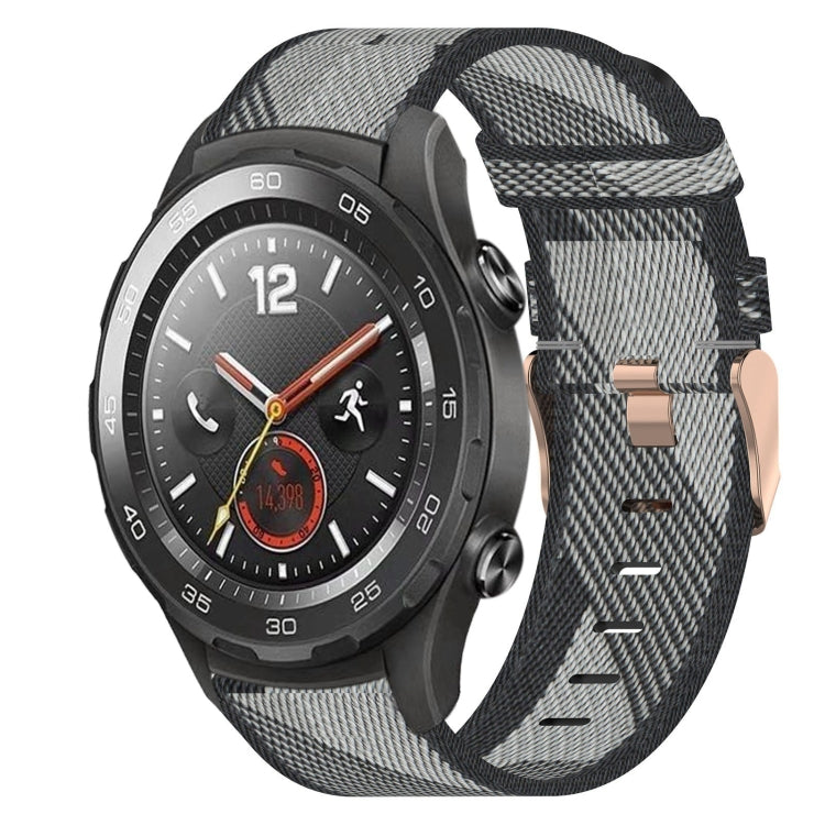 For Huawei Watch 2 20mm Nylon Woven Watch Band