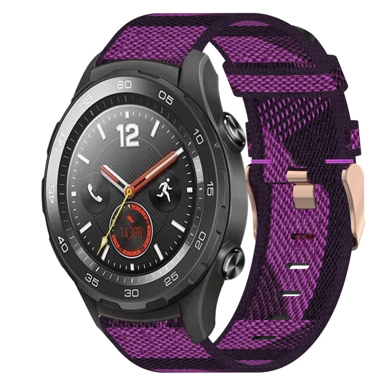 For Huawei Watch 2 20mm Nylon Woven Watch Band
