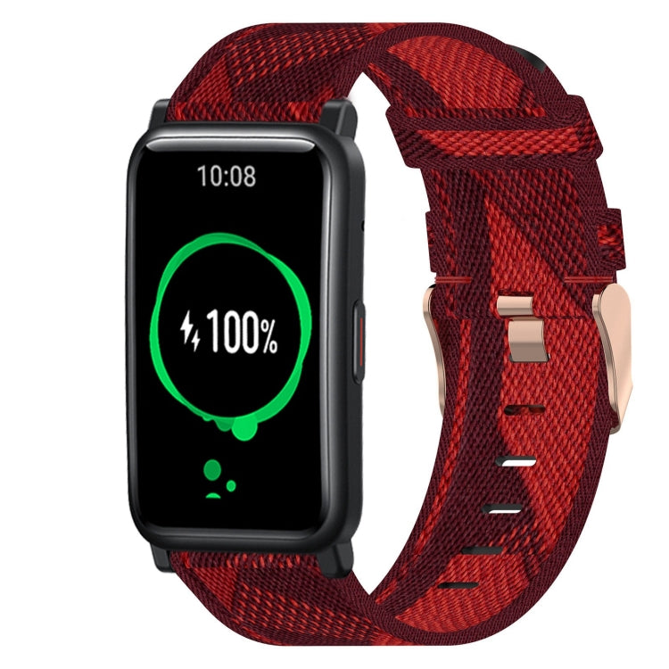 For Honor Watch ES 20mm Nylon Woven Watch Band