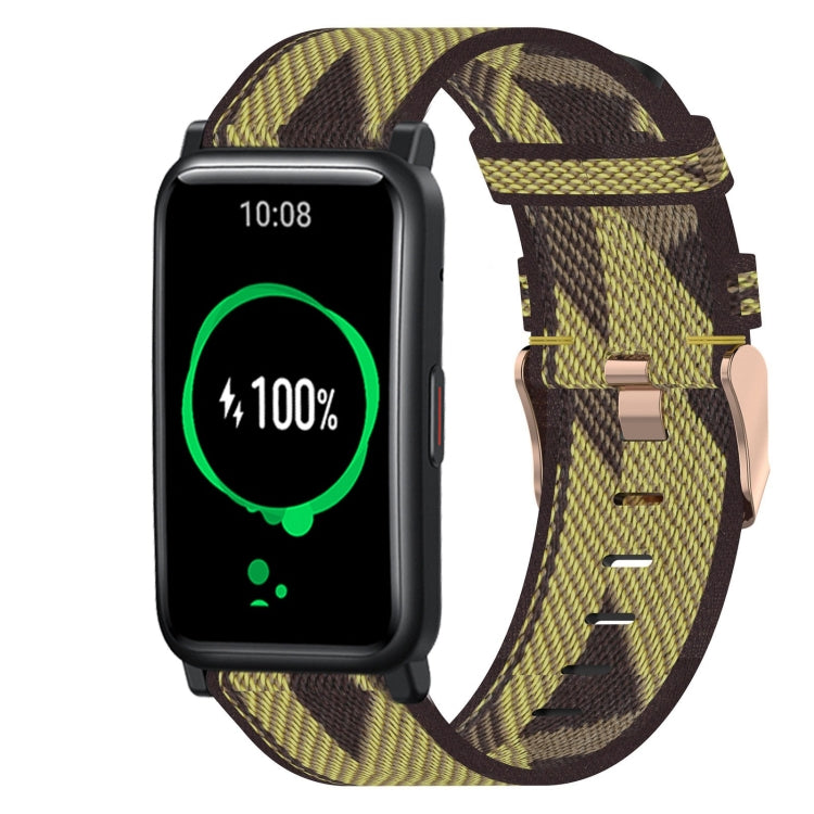 For Honor Watch ES 20mm Nylon Woven Watch Band