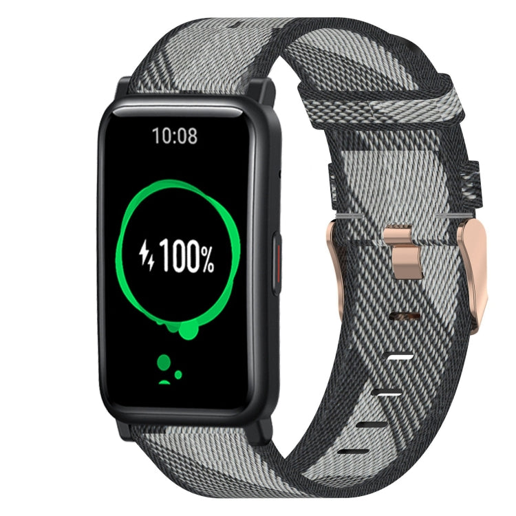 For Honor Watch ES 20mm Nylon Woven Watch Band