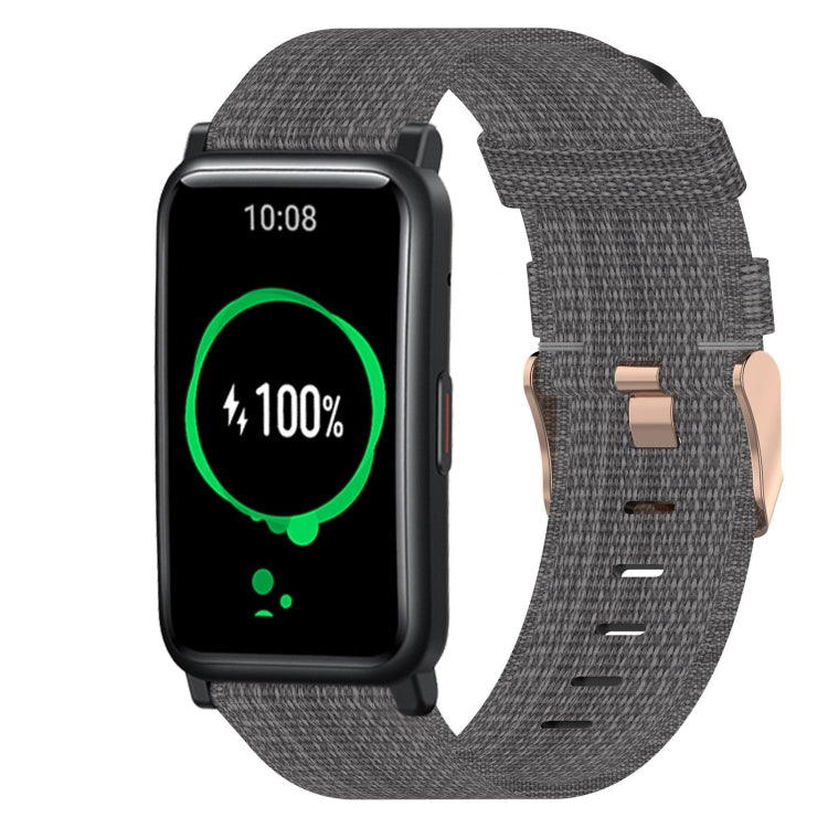 For Honor Watch ES 20mm Nylon Woven Watch Band