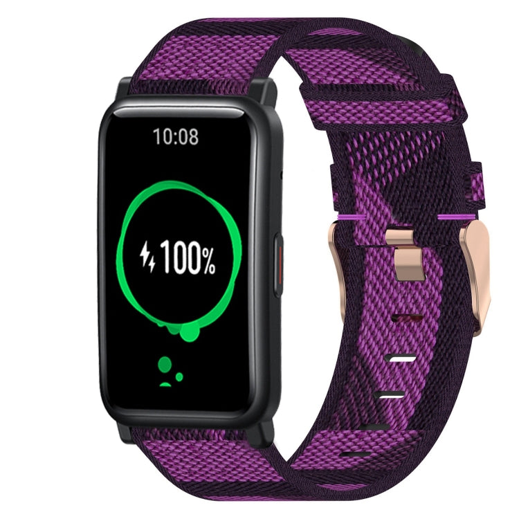 For Honor Watch ES 20mm Nylon Woven Watch Band