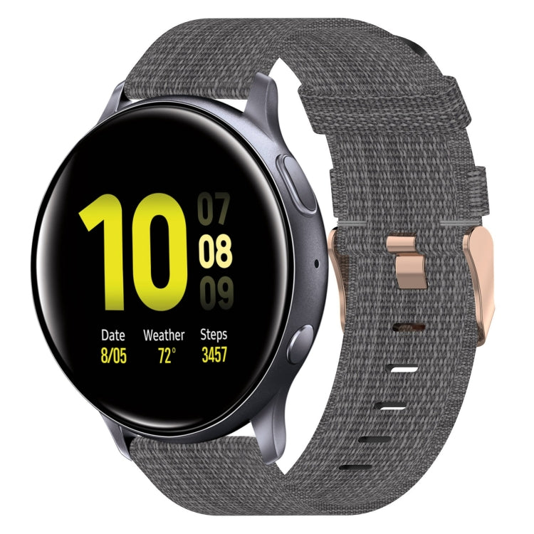For Samsung Galaxy Watch Active 2 40mm 20mm Nylon Woven Watch Band