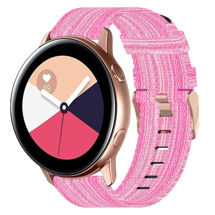 For Samsung Galaxy Watch Active 40mm 20mm Nylon Woven Watch Band