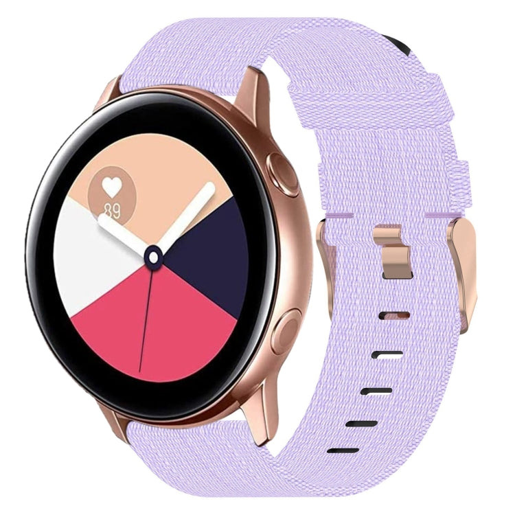 For Samsung Galaxy Watch Active 40mm 20mm Nylon Woven Watch Band