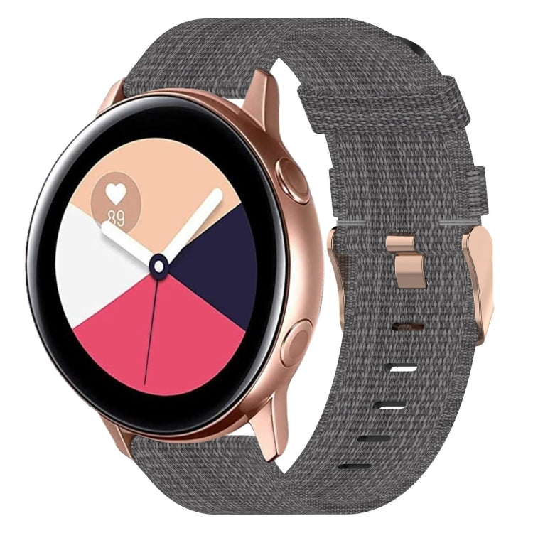 For Samsung Galaxy Watch Active 40mm 20mm Nylon Woven Watch Band
