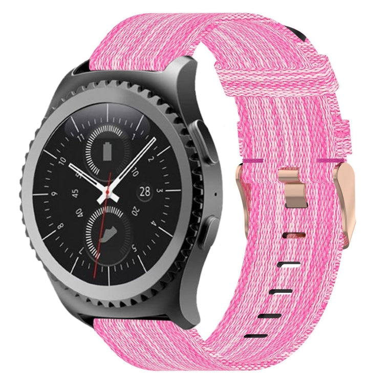 For Samsung Gear S2 Classic 20mm Nylon Woven Watch Band