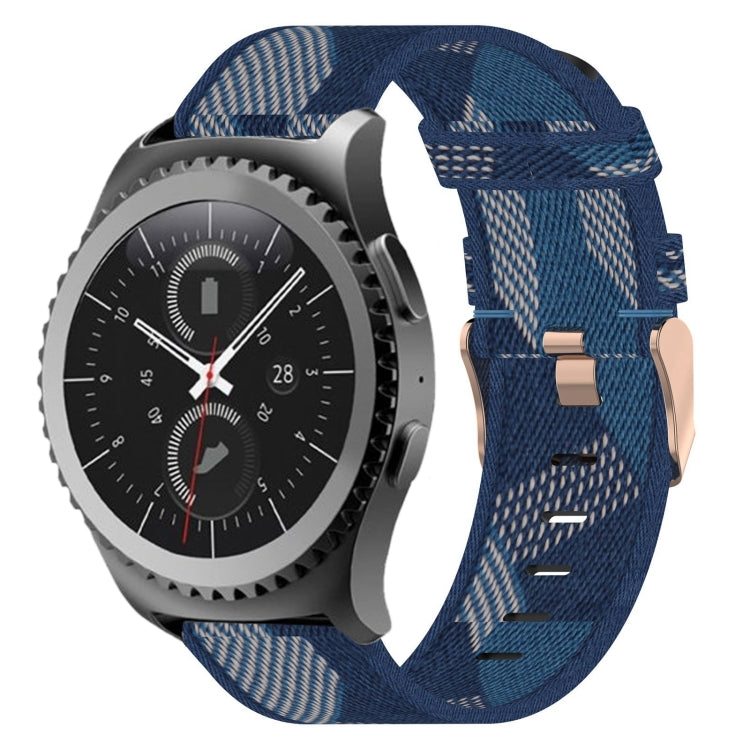 For Samsung Gear S2 Classic 20mm Nylon Woven Watch Band