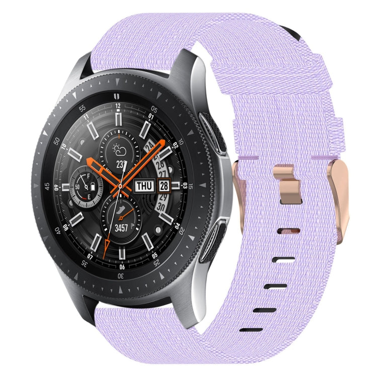 For Samsung Galaxy Watch 46mm 22mm Nylon Woven Watch Band