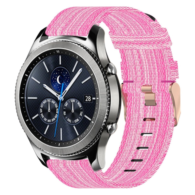For Samsung Gear S3 Classic 22mm Nylon Woven Watch Band