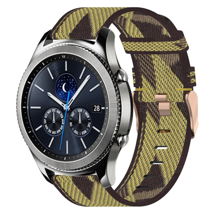 For Samsung Gear S3 Classic 22mm Nylon Woven Watch Band