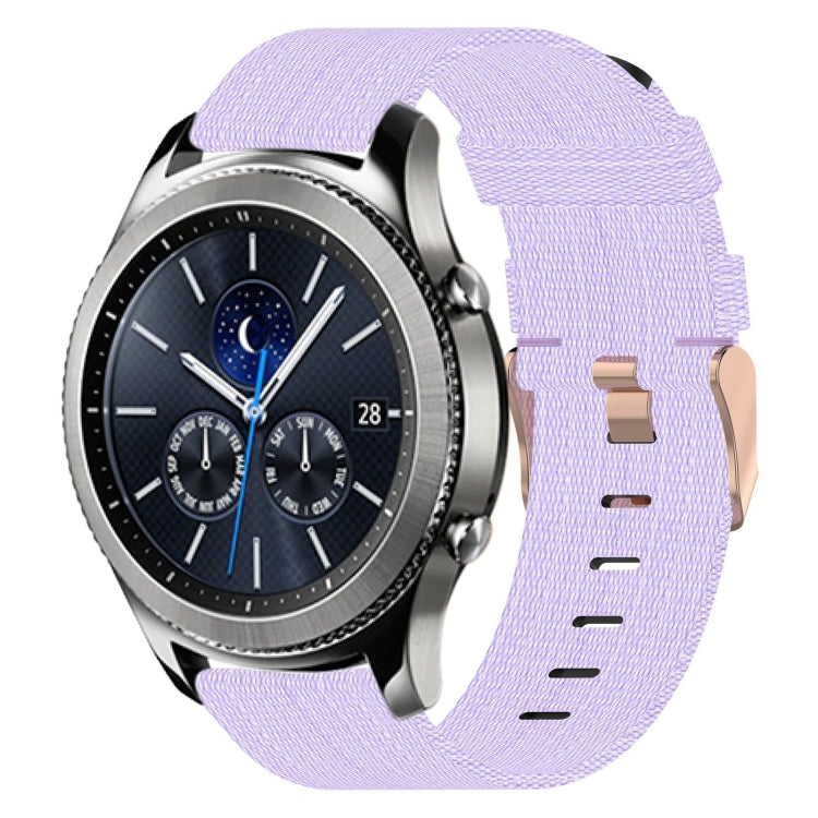 For Samsung Gear S3 Classic 22mm Nylon Woven Watch Band