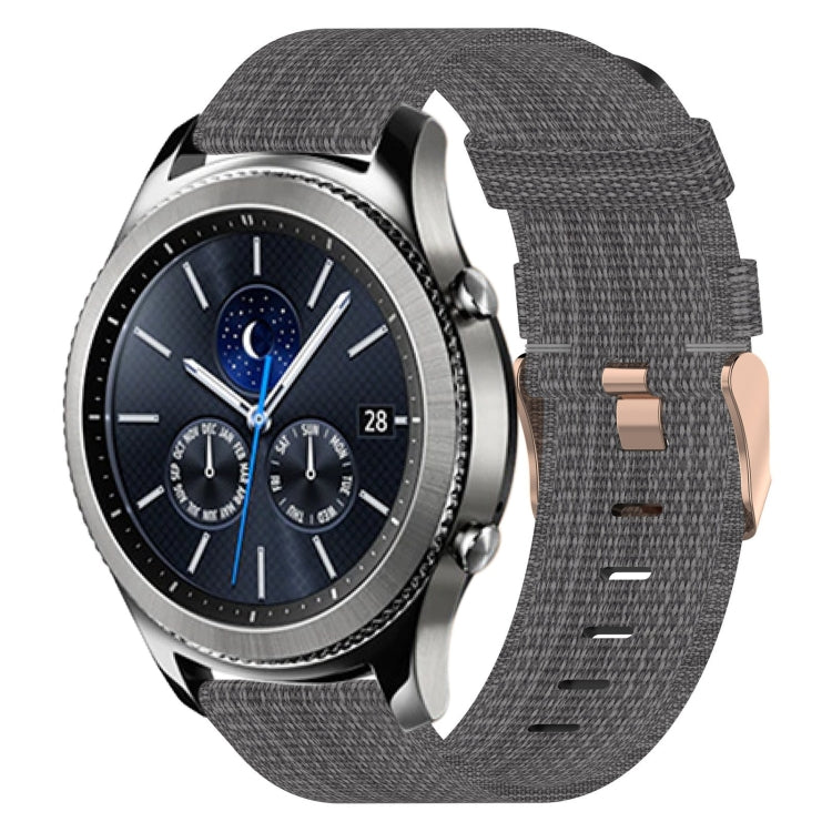 For Samsung Gear S3 Classic 22mm Nylon Woven Watch Band