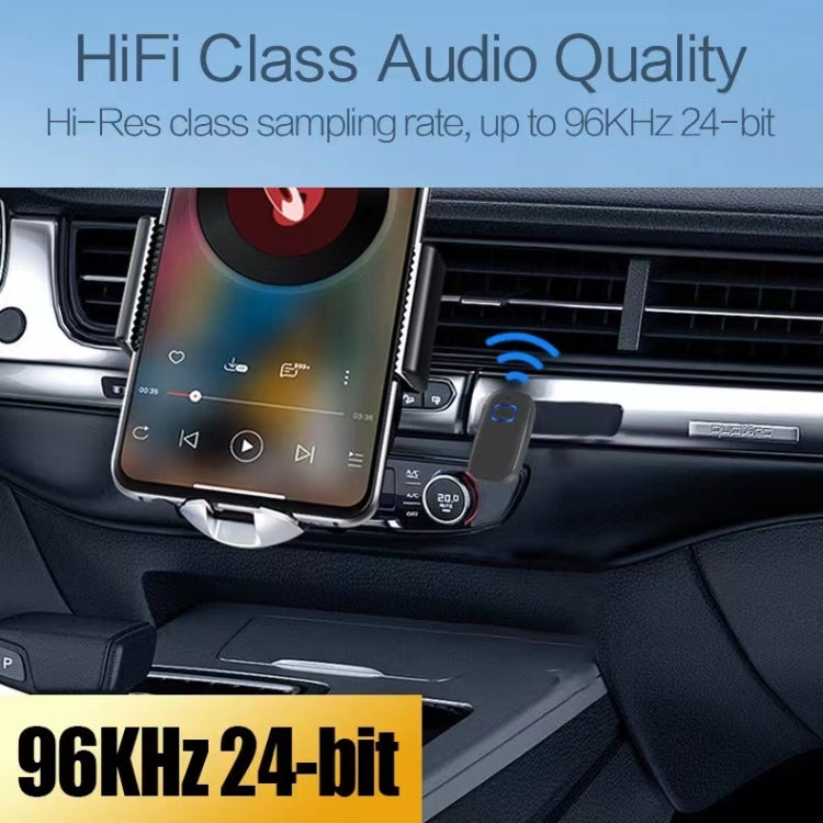 A17 Car Home Stereo Bluetooth 5.0 Wireless Audio Receiver AUX Calls