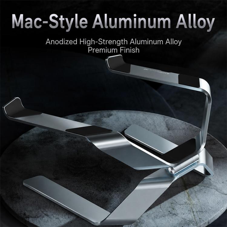 BONERUY P69 Laptop Stand Tablets Holder Heat Dissipation Aluminum Alloly Stand - Grey