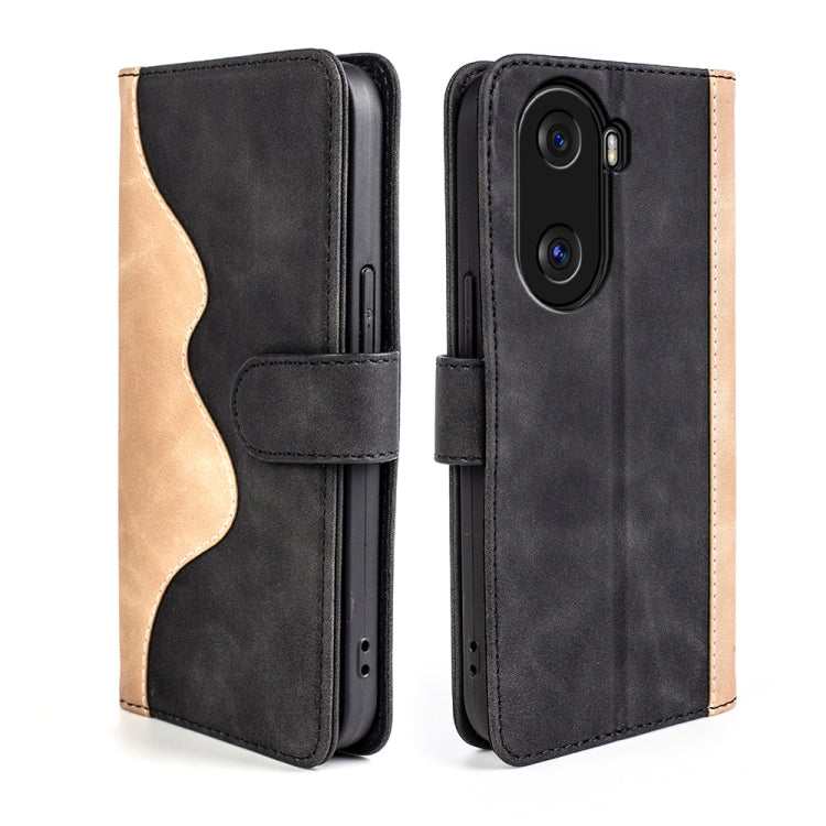 For Honor X40i Stitching Horizontal Flip Leather Phone Case