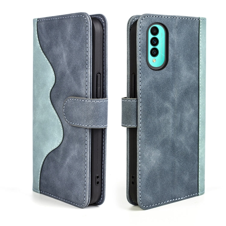 For Wiko T50 Stitching Horizontal Flip Leather Phone Case