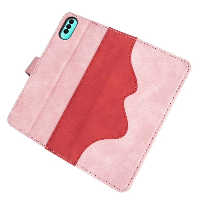 For Wiko T50 Stitching Horizontal Flip Leather Phone Case