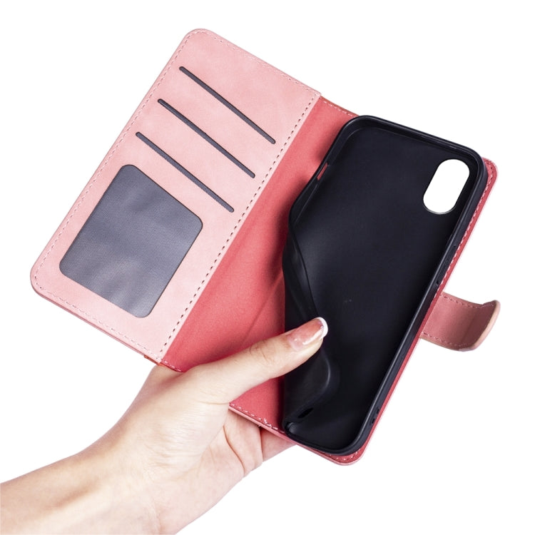 For Wiko T50 Stitching Horizontal Flip Leather Phone Case