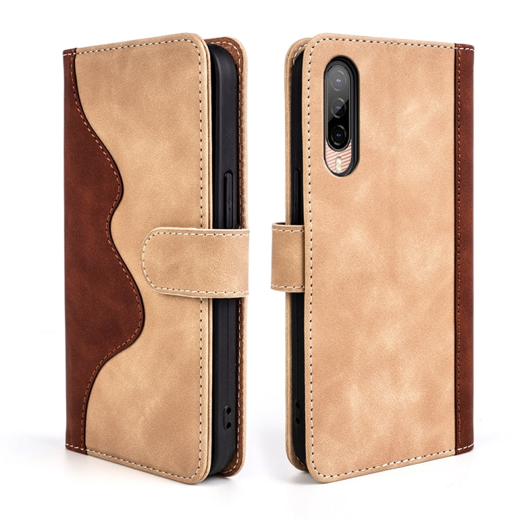 For HTC Desire 22 Pro Stitching Horizontal Flip Leather Phone Case