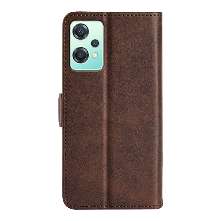 For OnePlus Nord CE 2 Lite Dual-side Magnetic Buckle Horizontal Flip Leather Phone Case