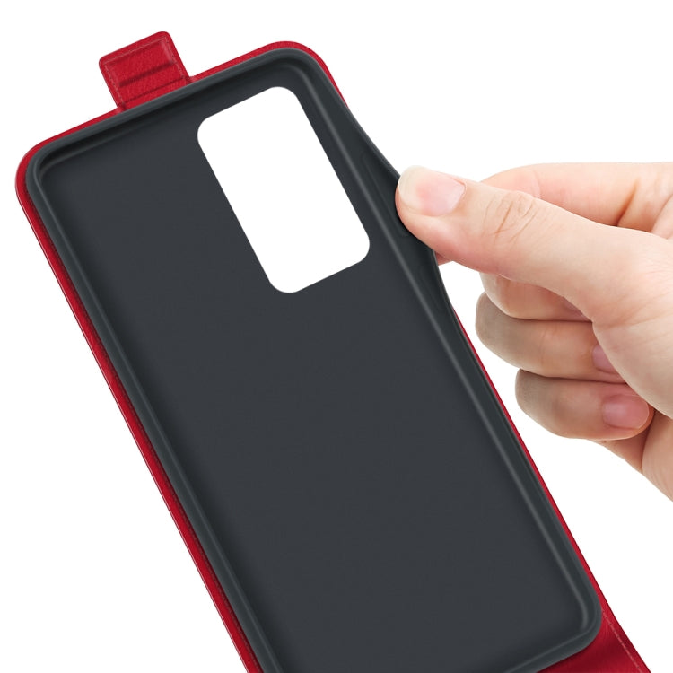 For Xiaomi Redmi K40S R64 Texture Vertical Flip Leather Phone Case