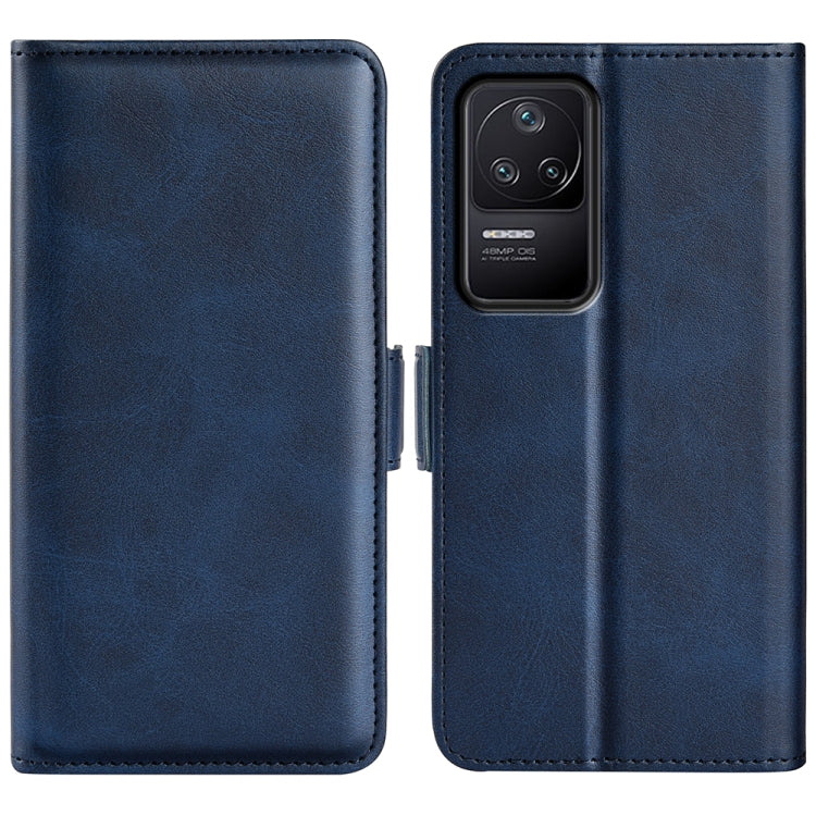For Xiaomi Redmi K40S Dual-side Magnetic Buckle Horizontal Flip Leather Phone Case