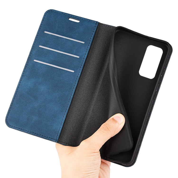 For Samsung Galaxy M13 4G Retro-skin  Magnetic Suction Leather Phone Case
