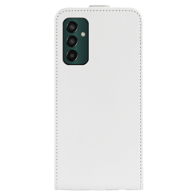 For Samsung Galaxy M13 4G R64 Texture Single Vertical Flip Leather Phone Case