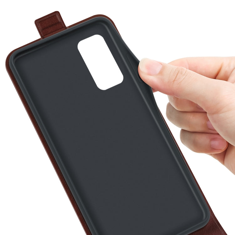 For Samsung Galaxy M13 4G R64 Texture Single Vertical Flip Leather Phone Case