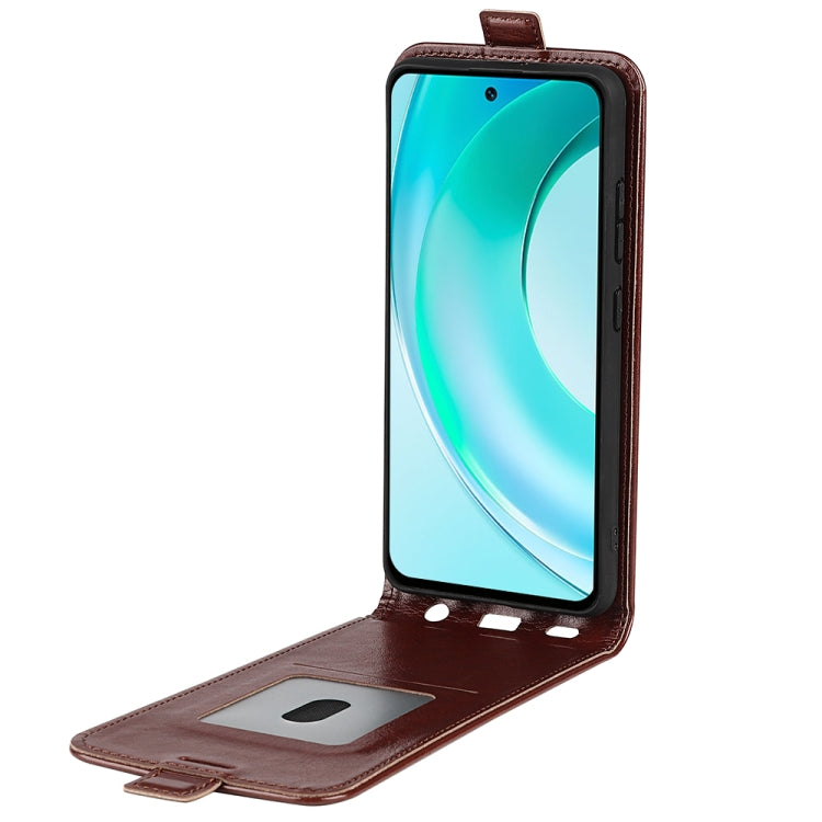 For Wiko T50 R64 Texture Vertical Flip Leather Phone Case