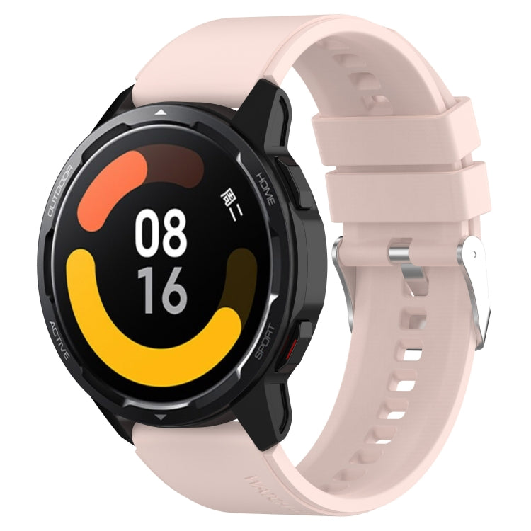 Protruding Head Silicone Strap Silver Buckle For Samsung Galaxy Gear S3 Classic 22mm