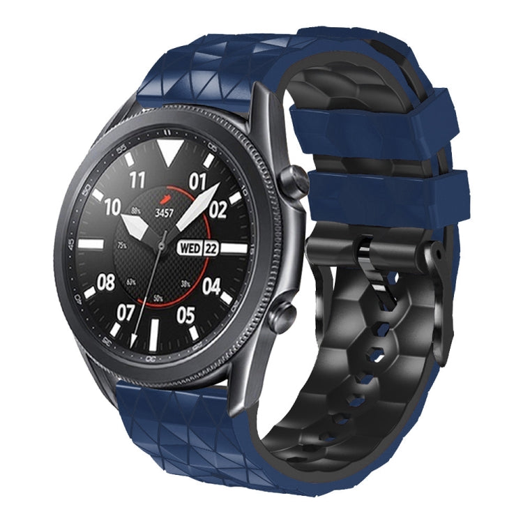 For Xiaomi Haylou RT LS05S 22mm Football Pattern Two-Color Silicone Strap