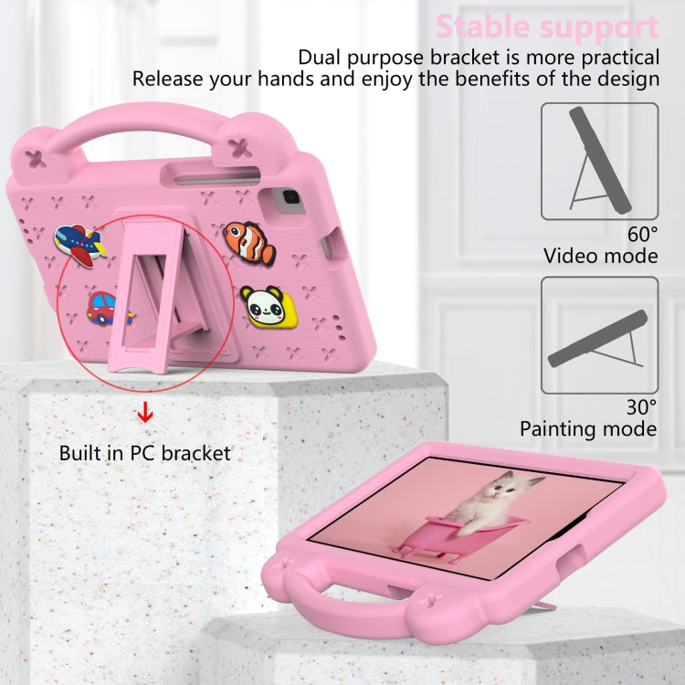 For Samsung Galaxy Tab A7 Lite 8.7 2021 T220/T225 Handle Kickstand Children EVA Shockproof Tablet Case
