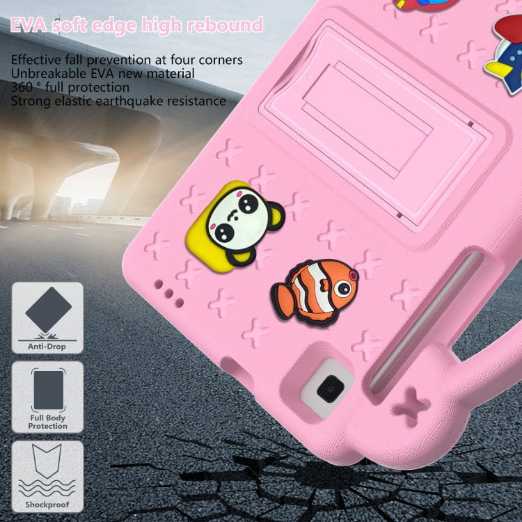 For Samsung Galaxy Tab A7 Lite 8.7 2021 T220/T225 Handle Kickstand Children EVA Shockproof Tablet Case