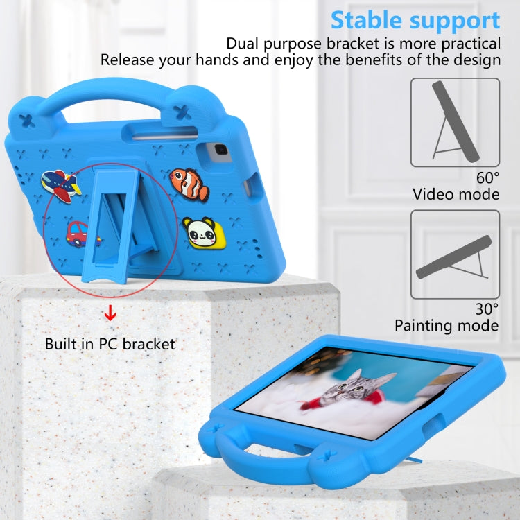 For Samsung Galaxy Tab A7 Lite 8.7 2021 T220/T225 Handle Kickstand Children EVA Shockproof Tablet Case