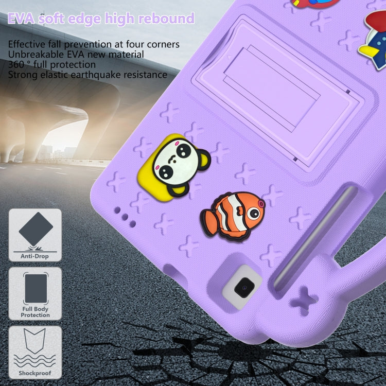 For Samsung Galaxy Tab A7 Lite 8.7 2021 T220/T225 Handle Kickstand Children EVA Shockproof Tablet Case