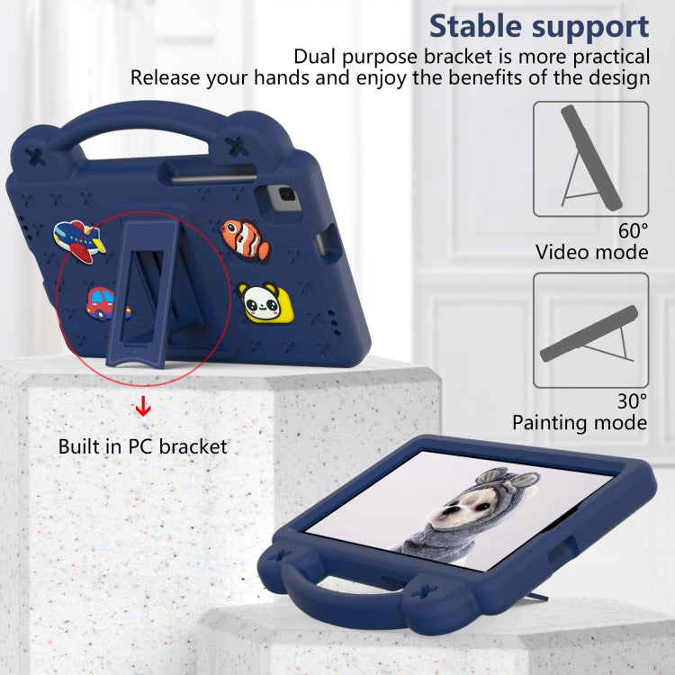 For Samsung Galaxy Tab A7 Lite 8.7 2021 T220/T225 Handle Kickstand Children EVA Shockproof Tablet Case
