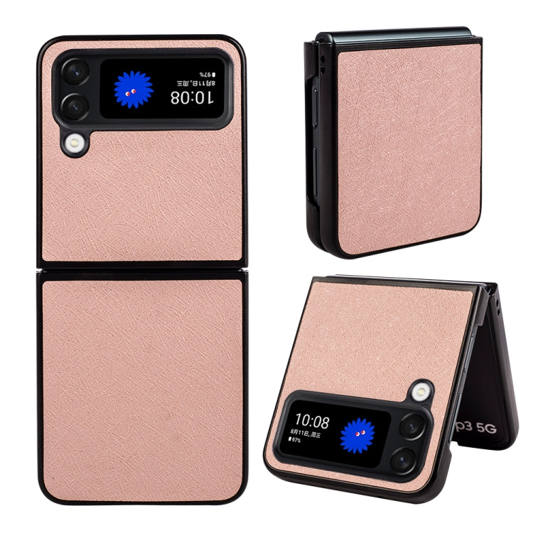 For Samsung Galaxy Z Flip4 Silk Texture Phone Case