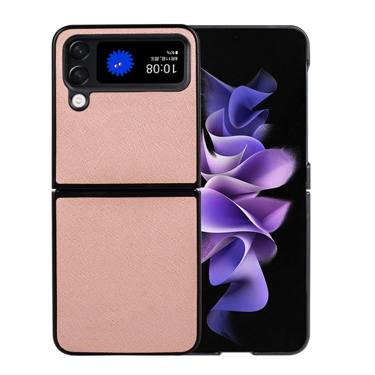 For Samsung Galaxy Z Flip4 Silk Texture Phone Case