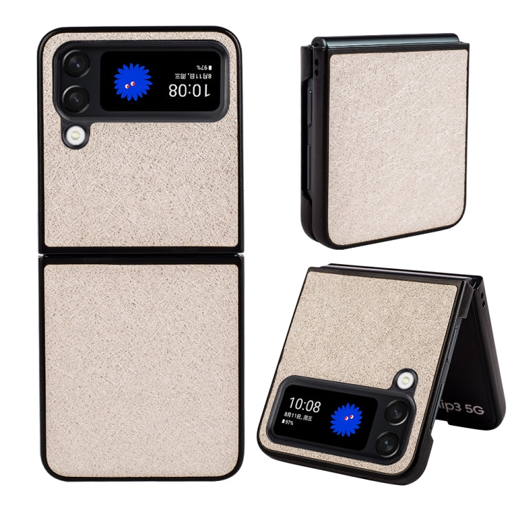 For Samsung Galaxy Z Flip4 Silk Texture Phone Case