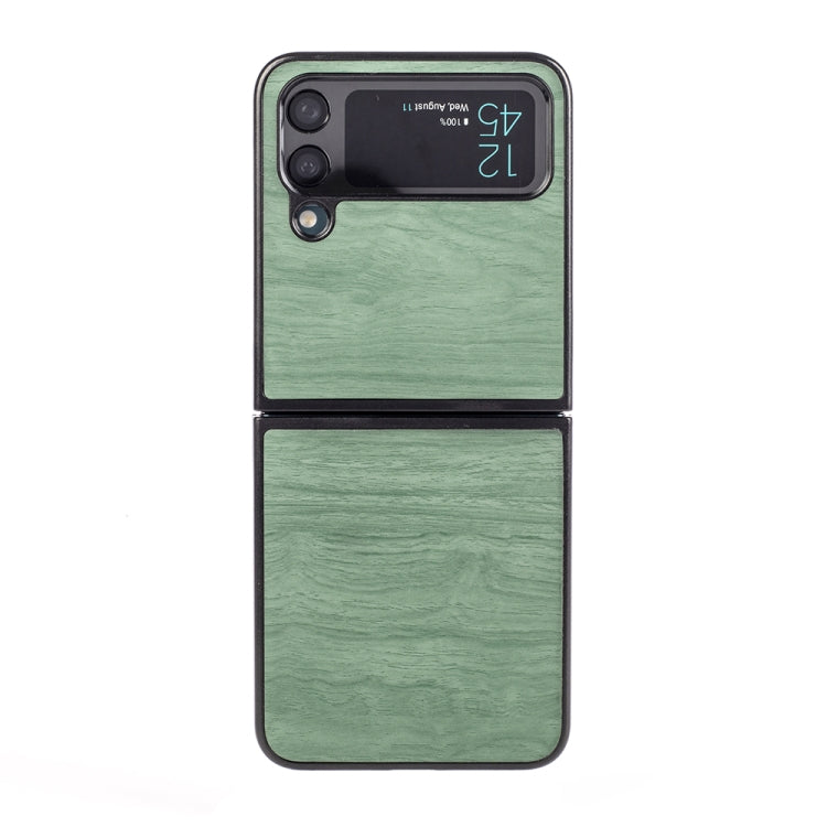 For Samsung Galaxy Z Flip4 Wood Grain Phone Case