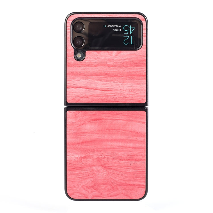 For Samsung Galaxy Z Flip4 Wood Grain Phone Case