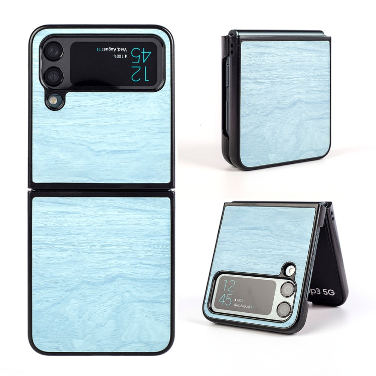 For Samsung Galaxy Z Flip4 Wood Grain Phone Case